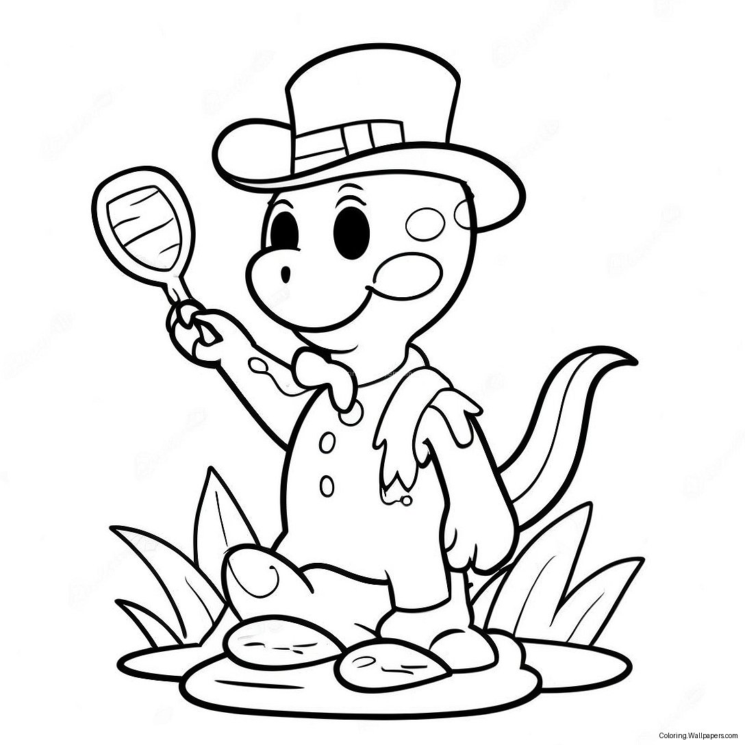 Hooky Coloring Page 32094