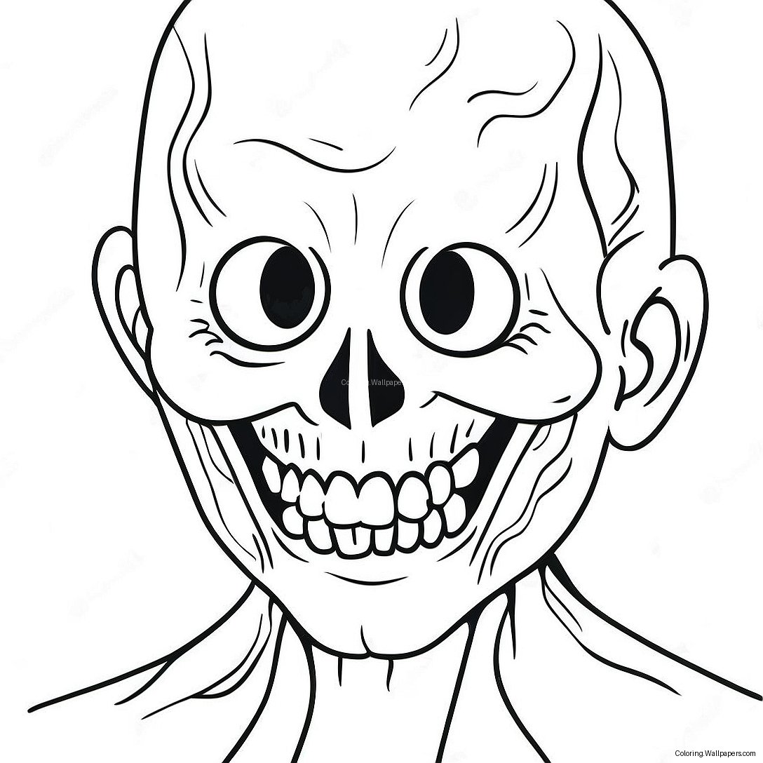 Horror Dark Coloring Page 24475