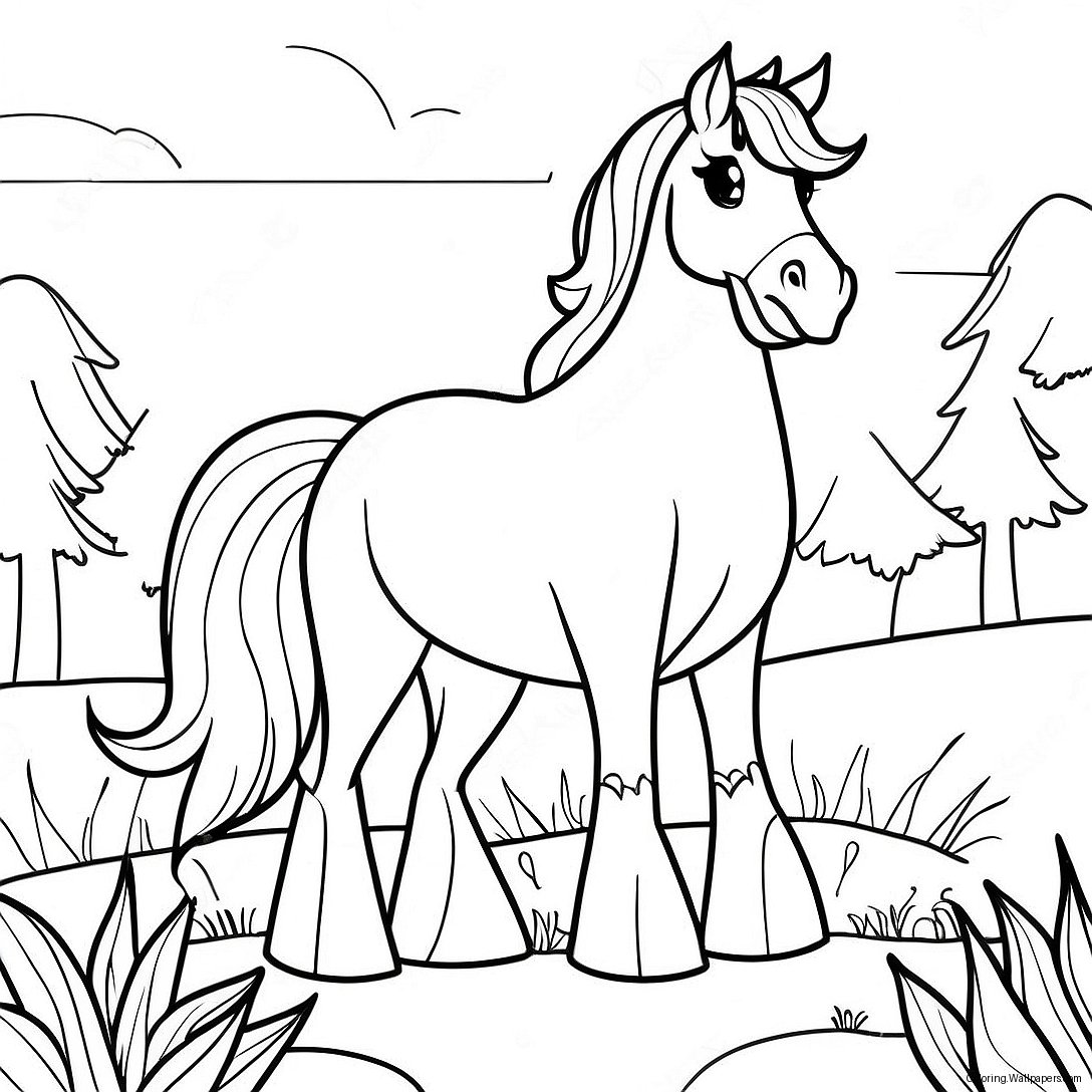 Horseland Coloring Page 25358