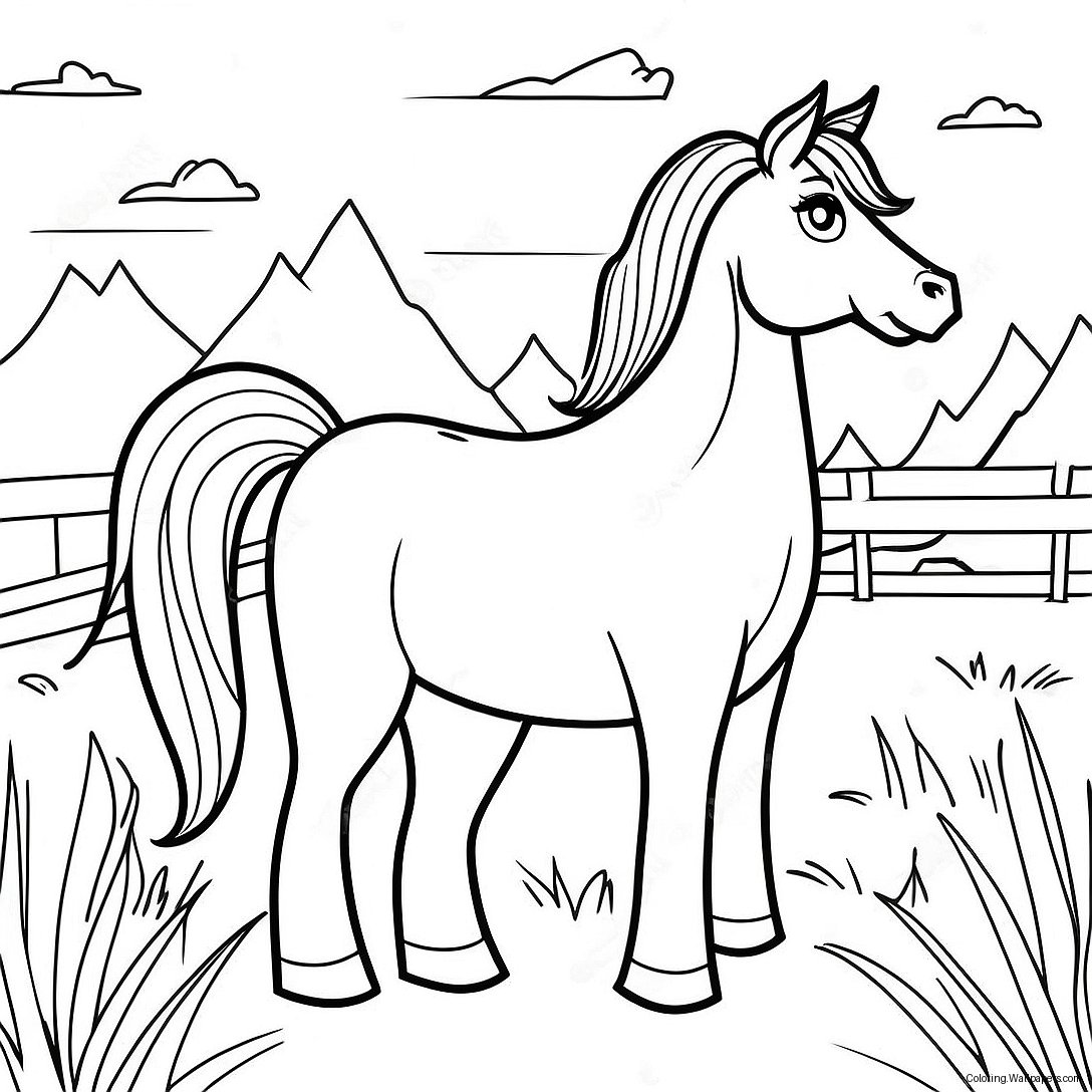 Horseland Coloring Page 25359