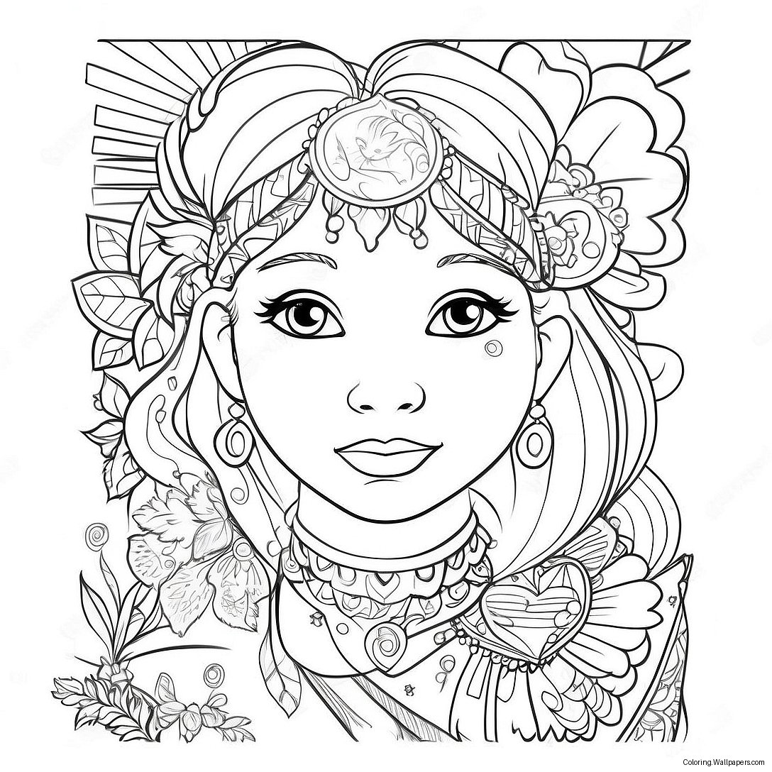 I Am Brave Affirmation Coloring Page 32538