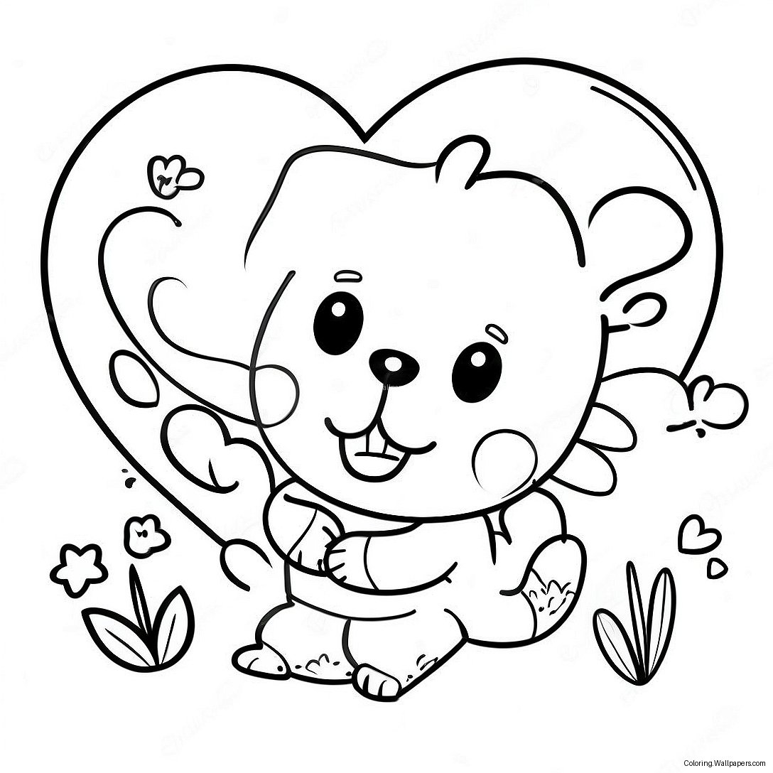 I Love Coloring Pages For Kids 55001