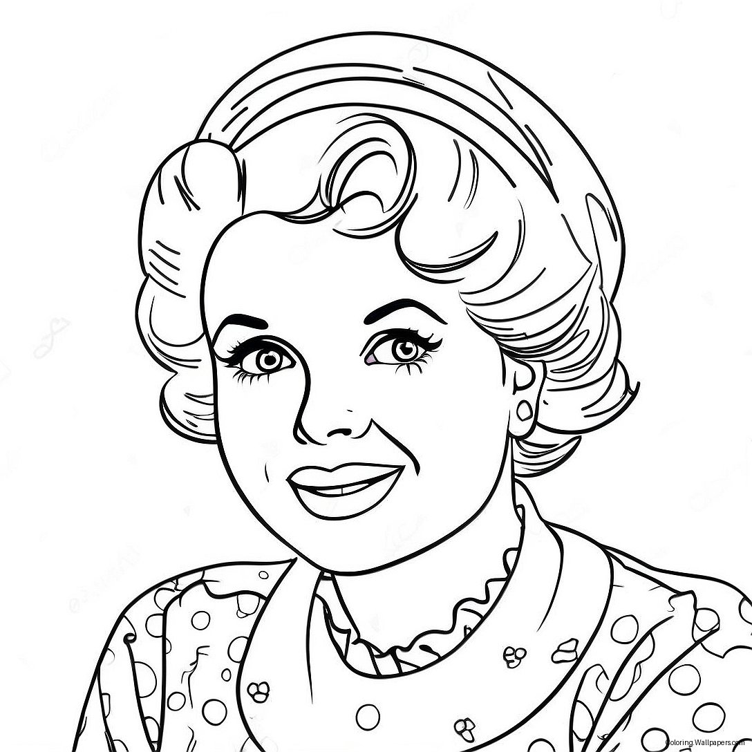 Página Para Colorear De I Love Lucy 38835