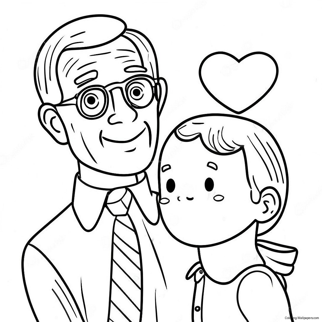 I Love My Dad Coloring Page 22510