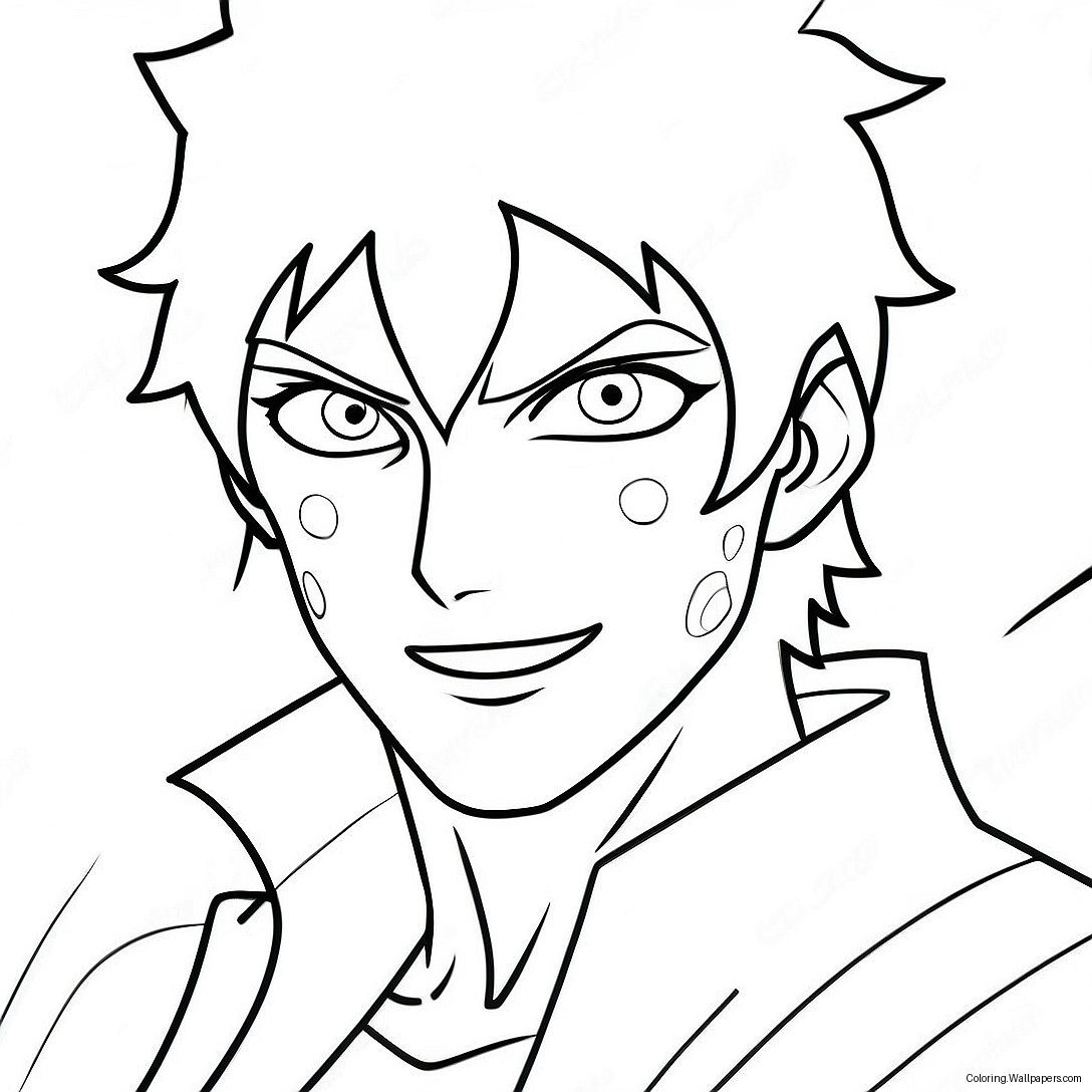 Ichigo Kurosaki Coloring Page 23662