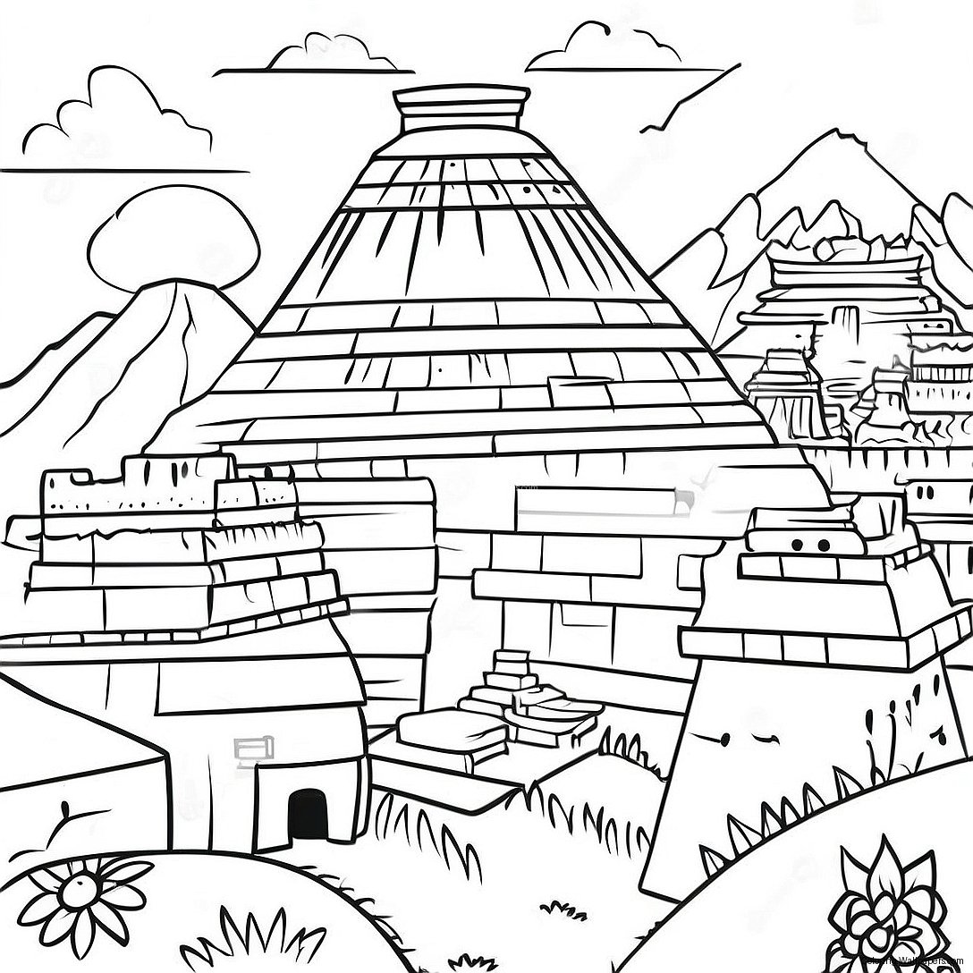 Inca Civilization Coloring Page 39541