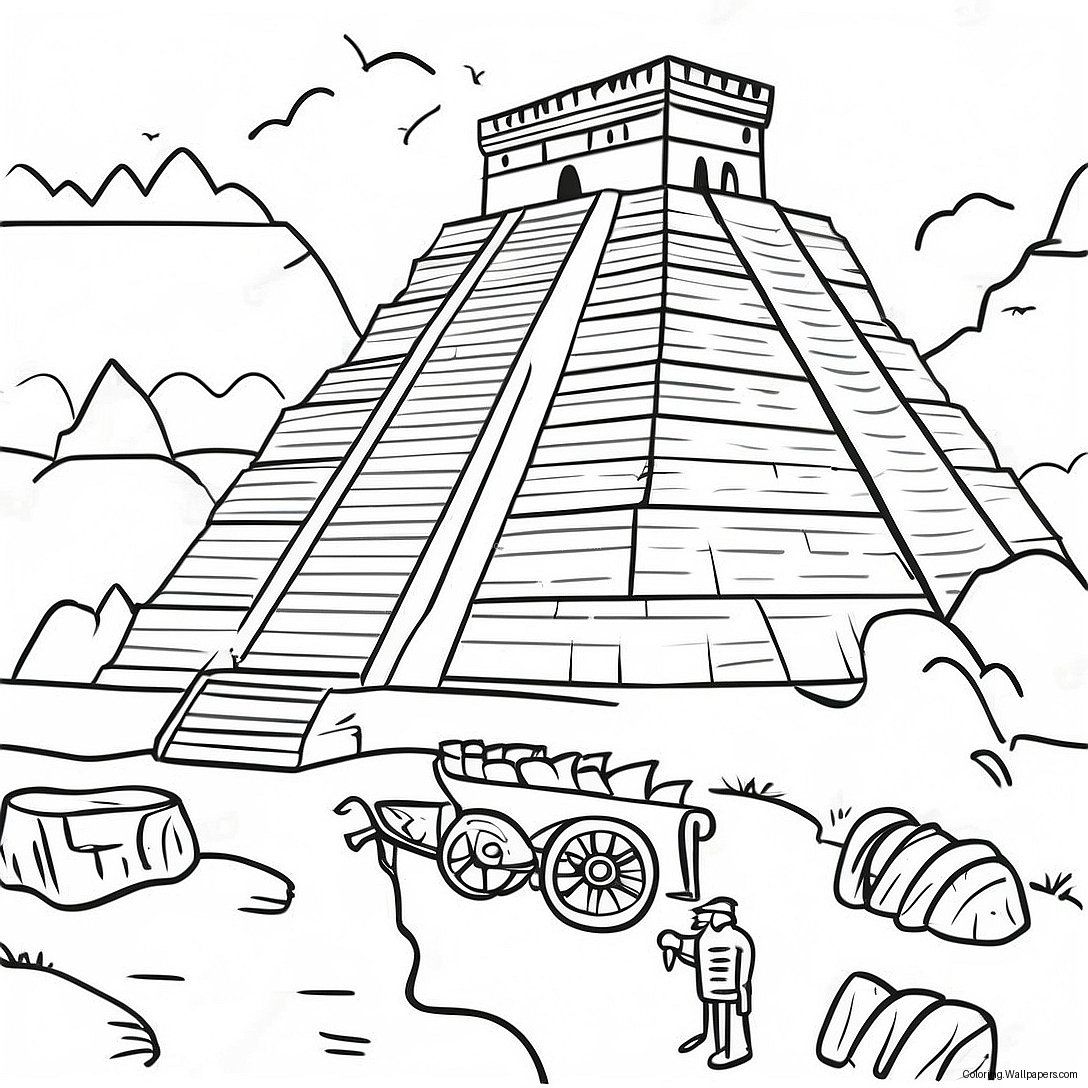 Inca Civilization Coloring Page 39544