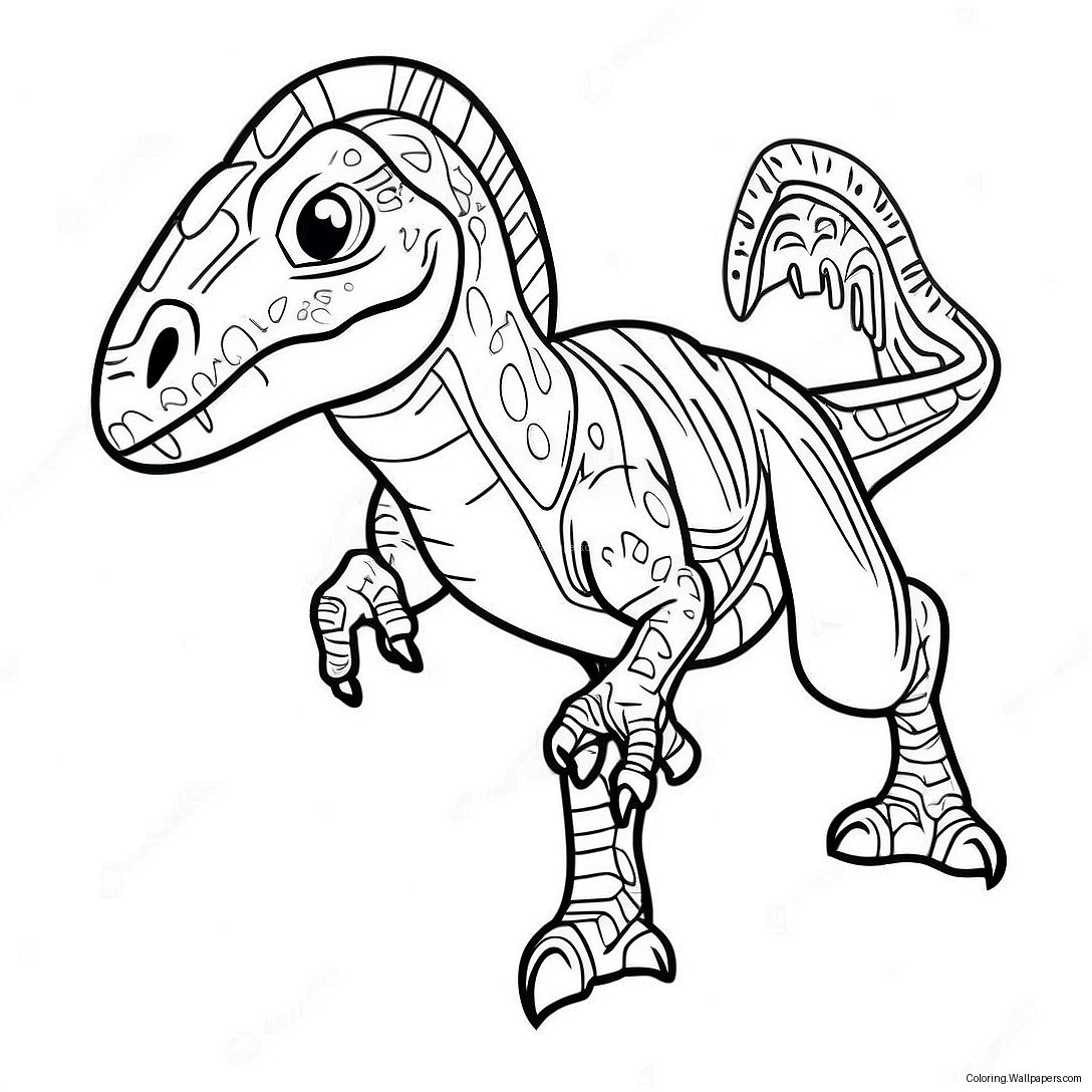 Indoraptor Jurassic World Coloring Page 43238