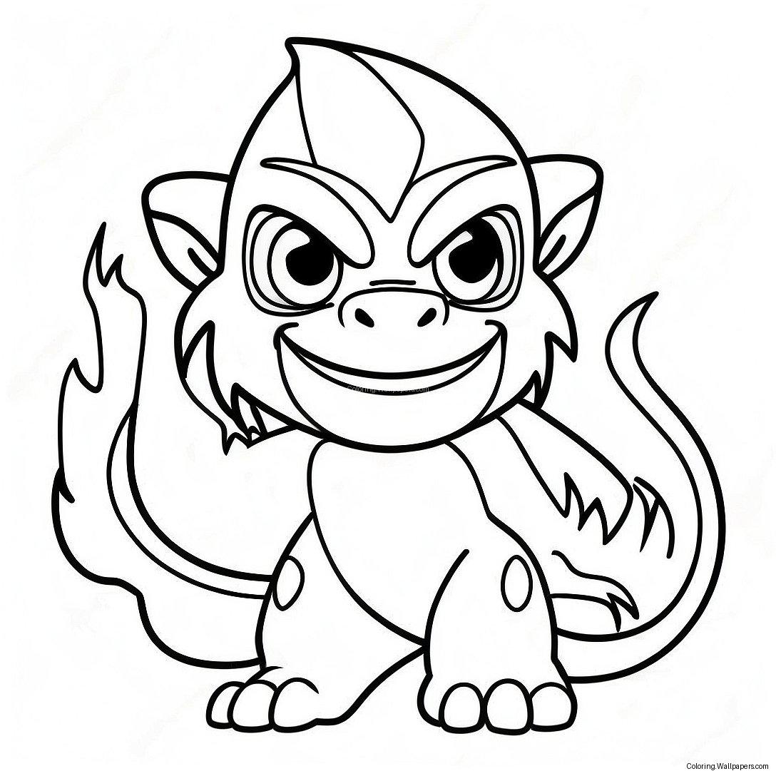 Infernape Ausmalbild 34954