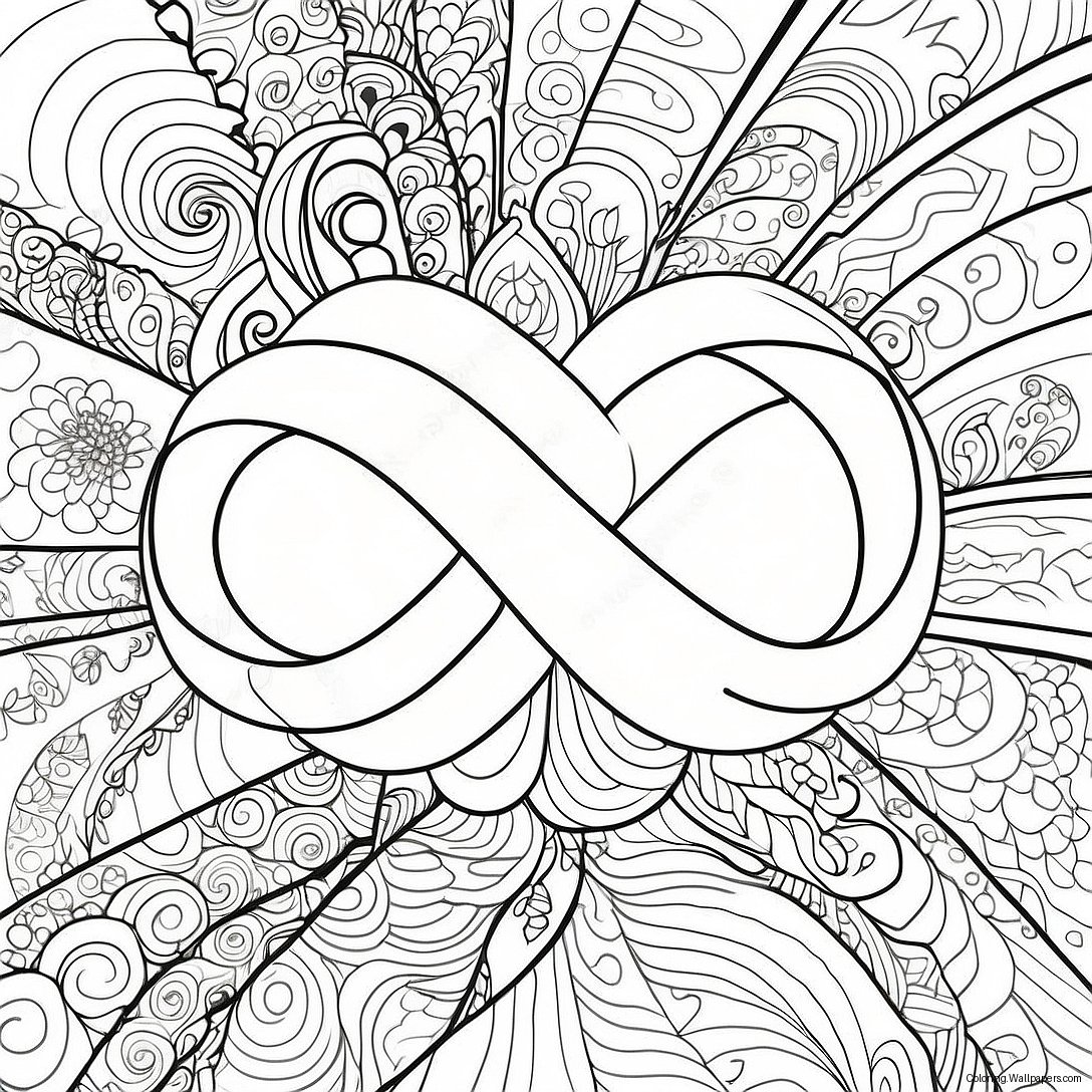 Infinity Symbol Coloring Page 37070