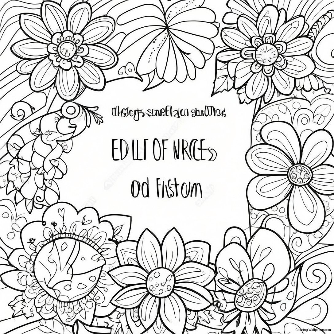 Inspirational Bible Verses Coloring Page 2295