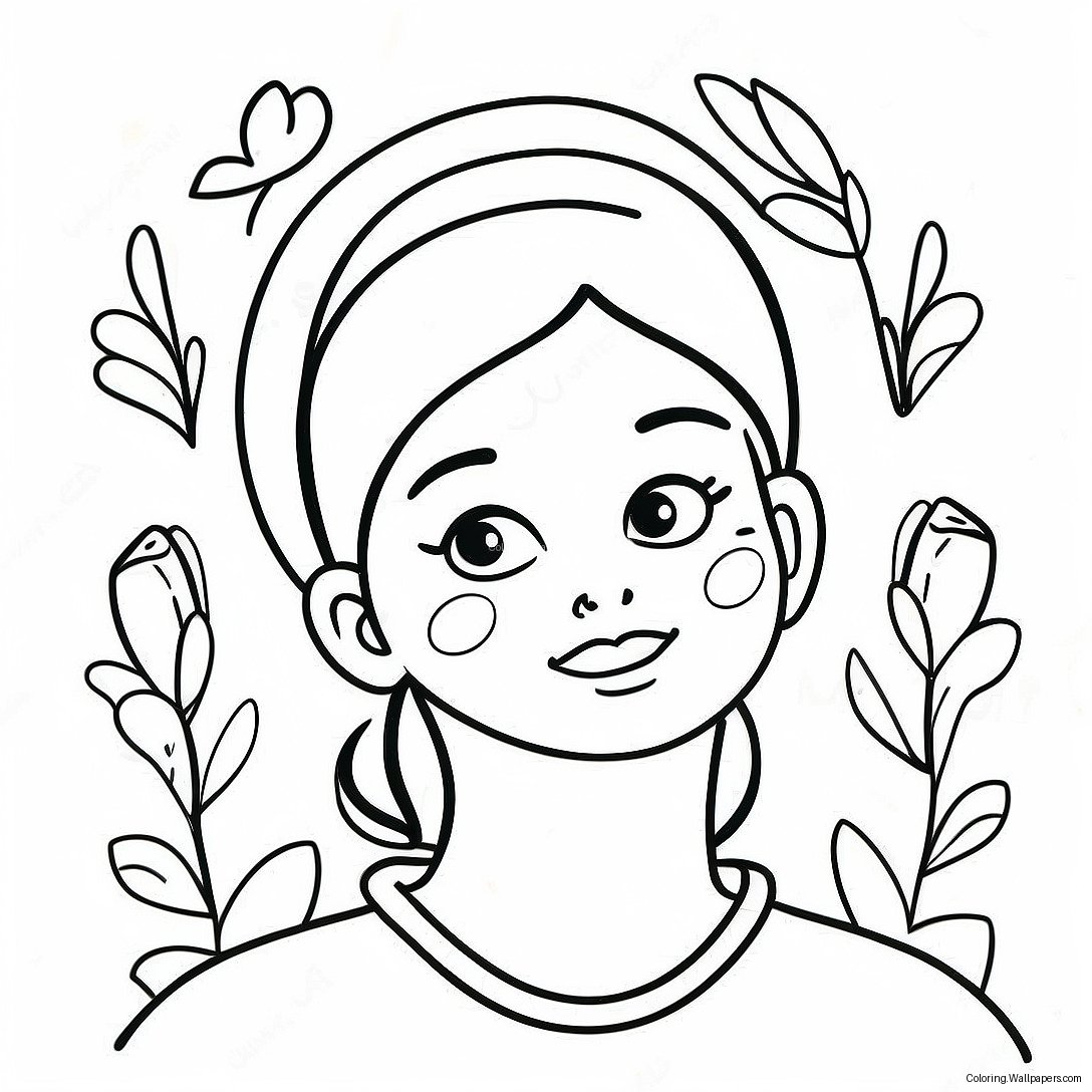 International Women's Day Coloring Page 24949