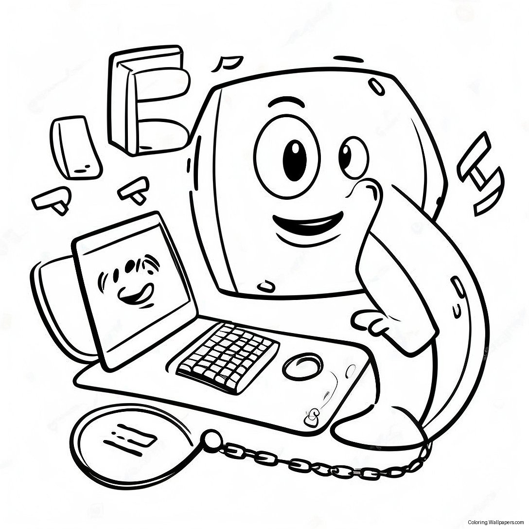 Internet Safety Tips Coloring Page 33195