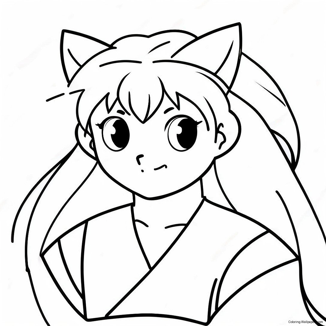 Inuyasha Ausmalbild 28259