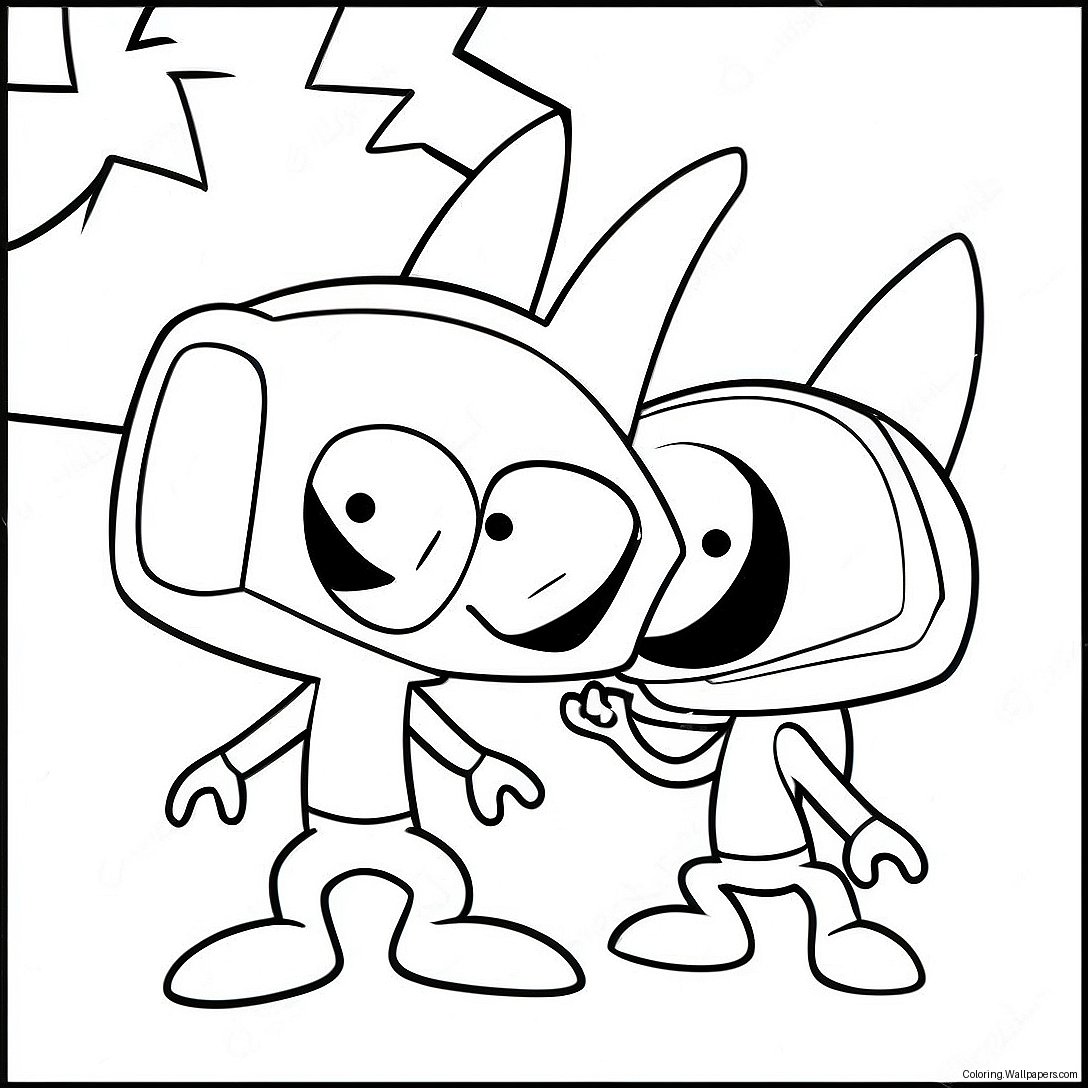 Invader Zim Coloring Page 5442