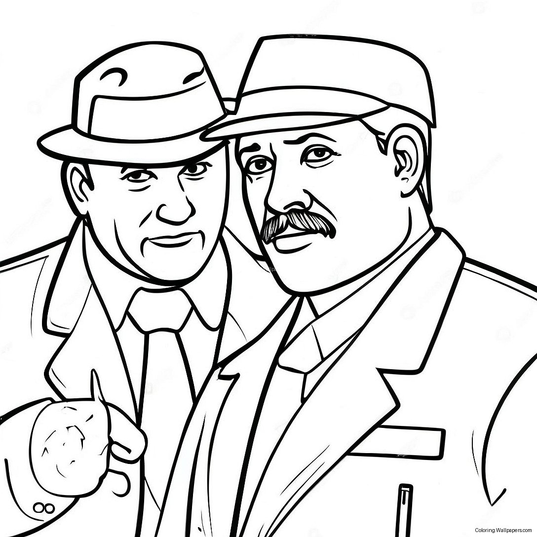 Investigators Coloring Page 57213