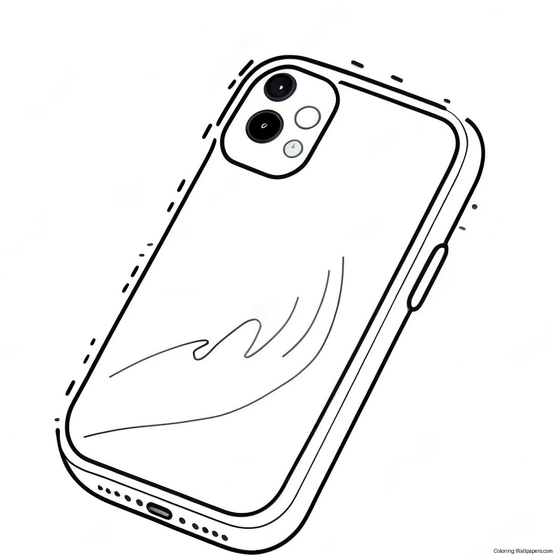 Iphone 12 Coloring Page 58918