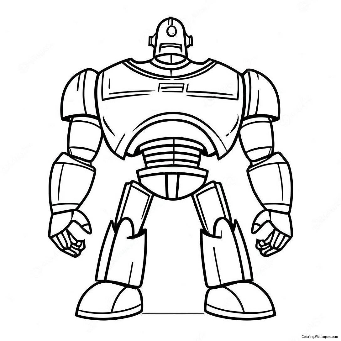 Iron Giant Coloring Page 19410