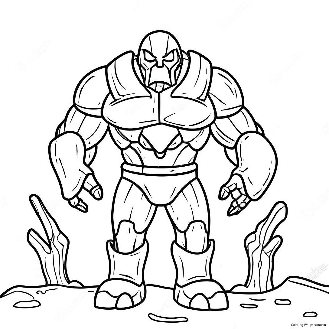 Iron Golem Coloring Page 27788