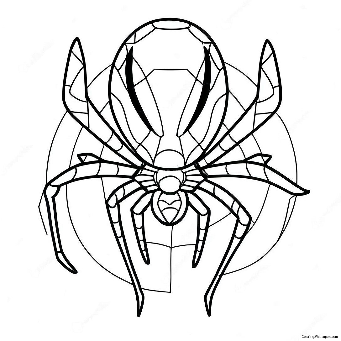 Página Para Colorir Aranha De Ferro 22948