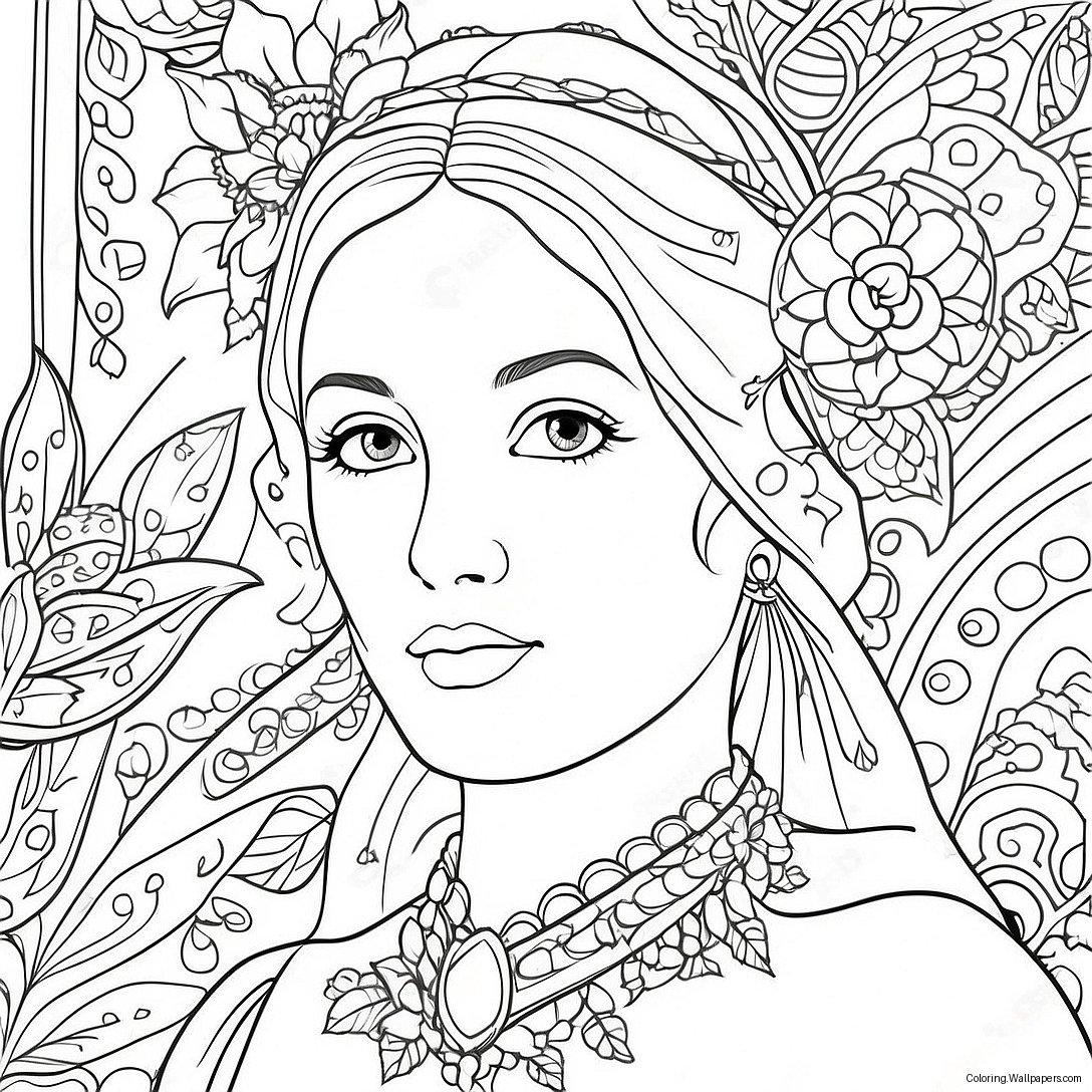 Isabella Coloring Page 44005