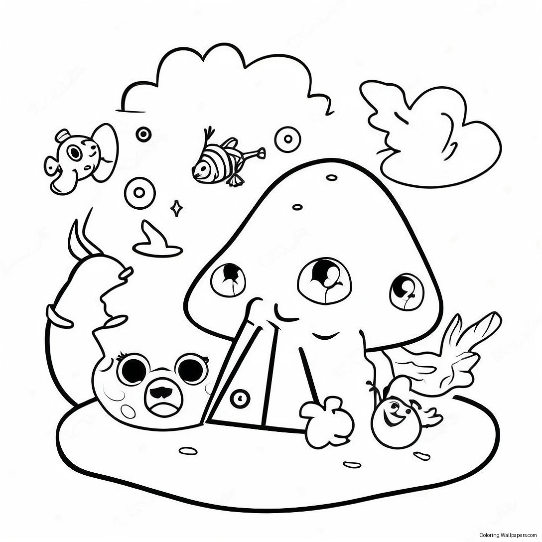 Island Of Misfit Toys Coloring Page 14748