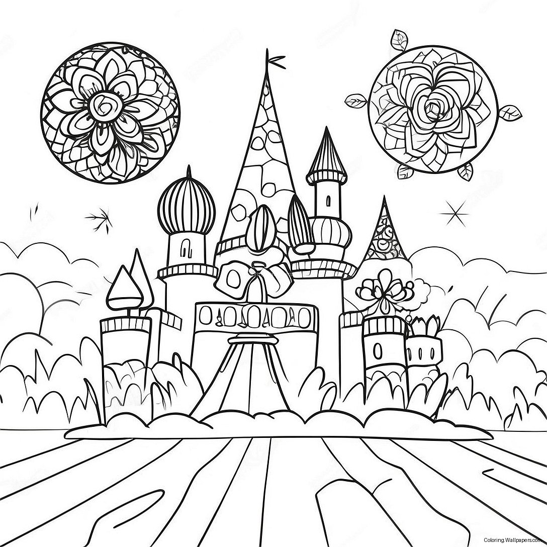 It's A Small World Coloring Page 34804