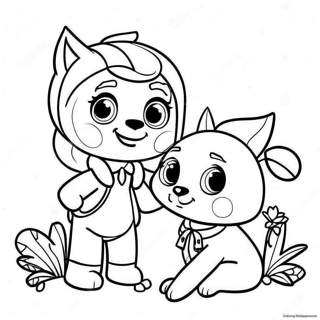 Ivy And Bean Adventure Coloring Page 57505