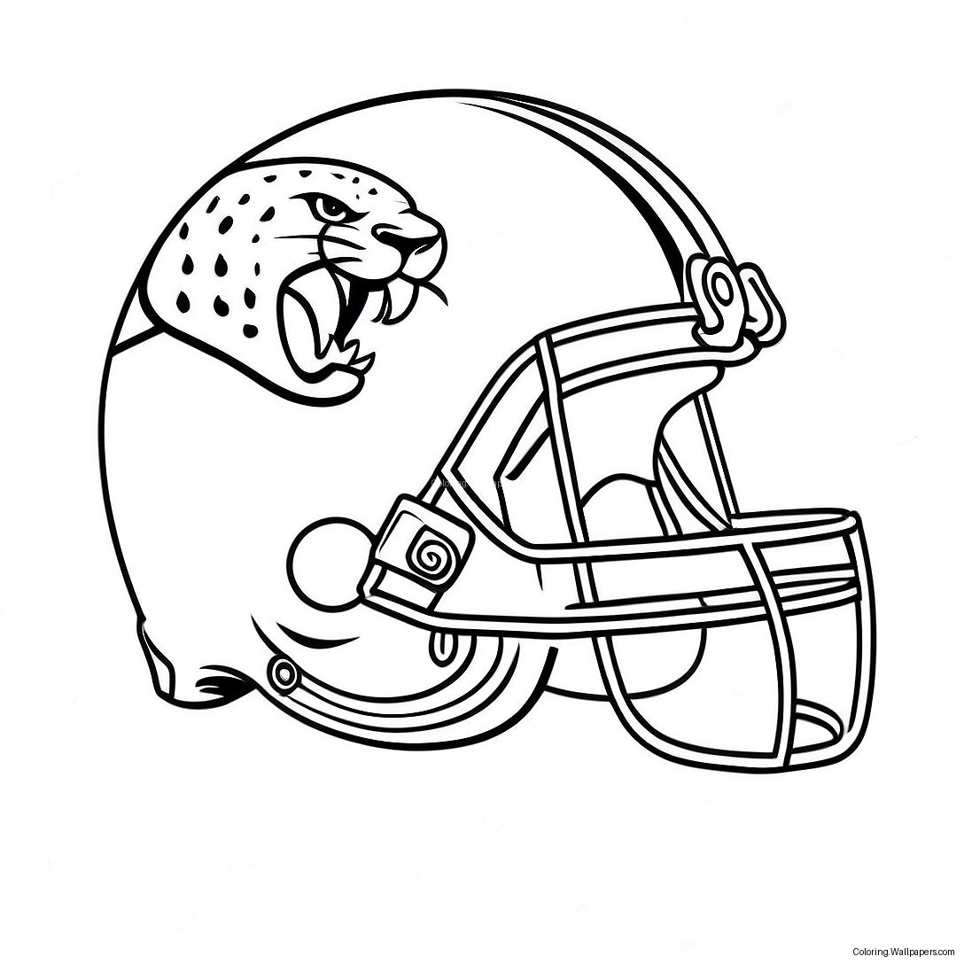 Pagina Da Colorare Del Logo Dei Jacksonville Jaguars 19170