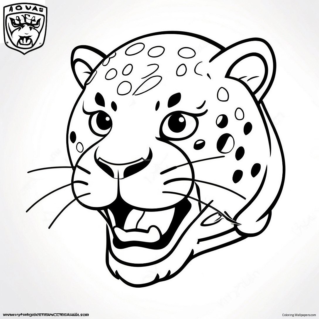 Jacksonville Jaguars Mascot Coloring Page 19186