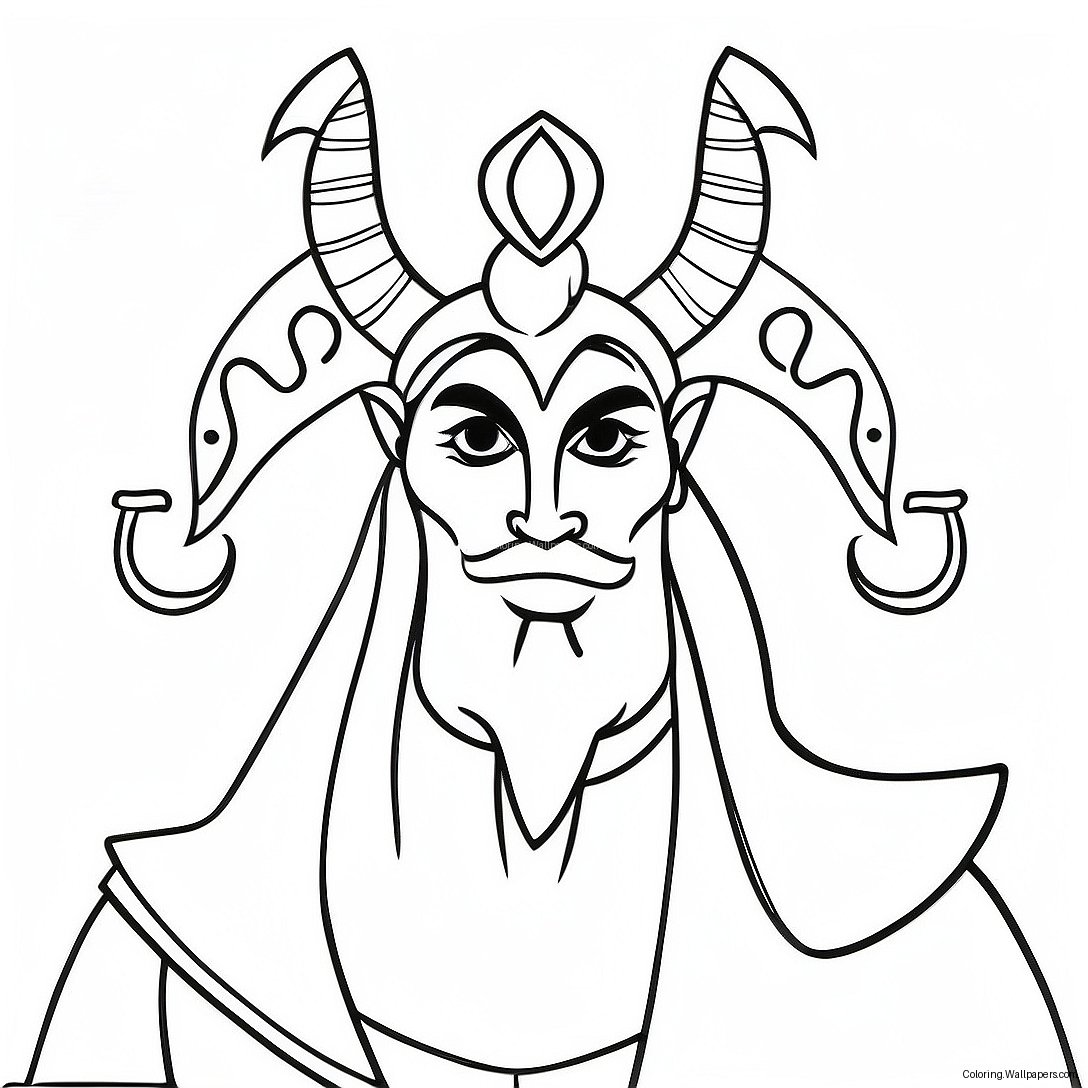 Jafar Coloring Page 32112