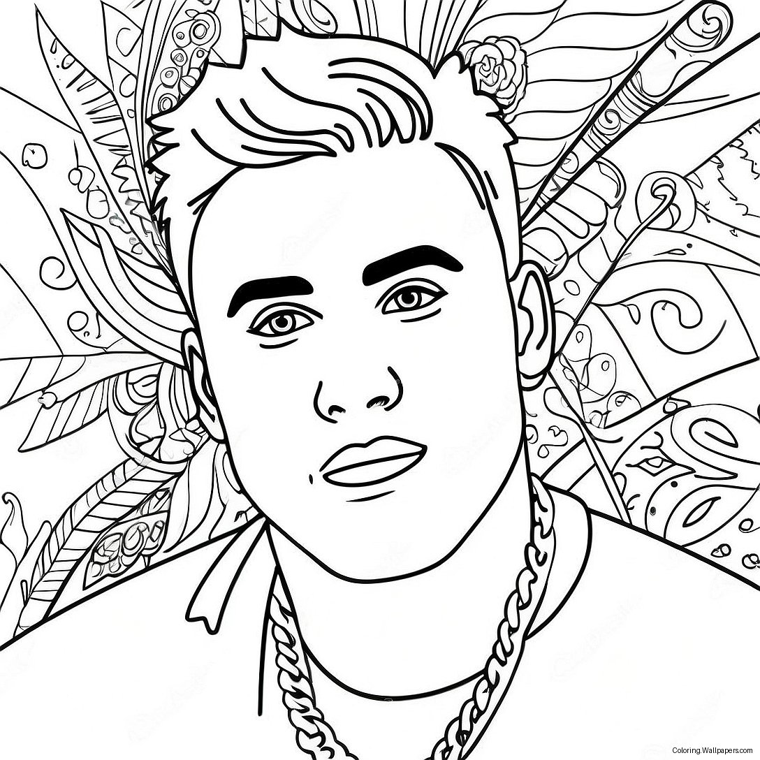 Jake Paul Coloring Page 34423