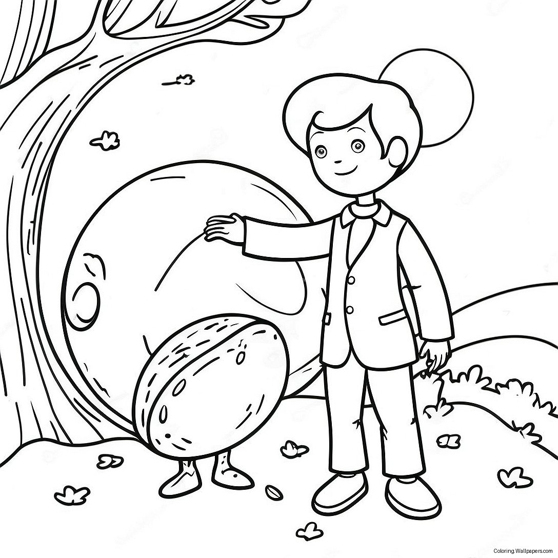 James And The Giant Peach Coloring Page 25026