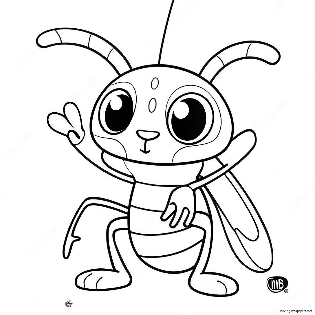 Página Para Colorear De Jasper El Beat Bug 50923