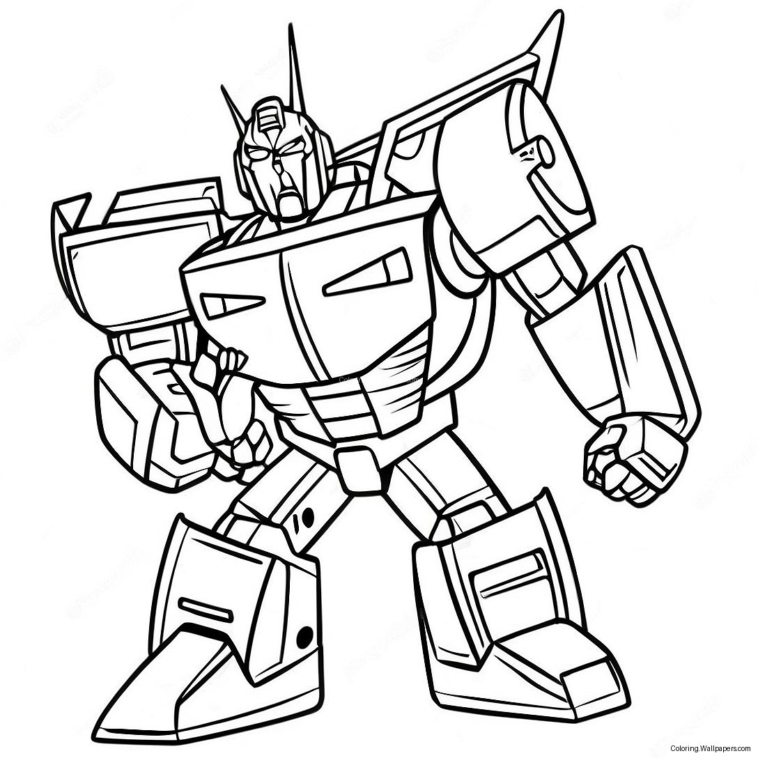 Jazz Transformers Coloring Page 50422