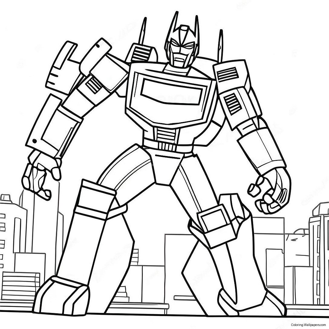 Jazz Transformers Coloring Page 50424