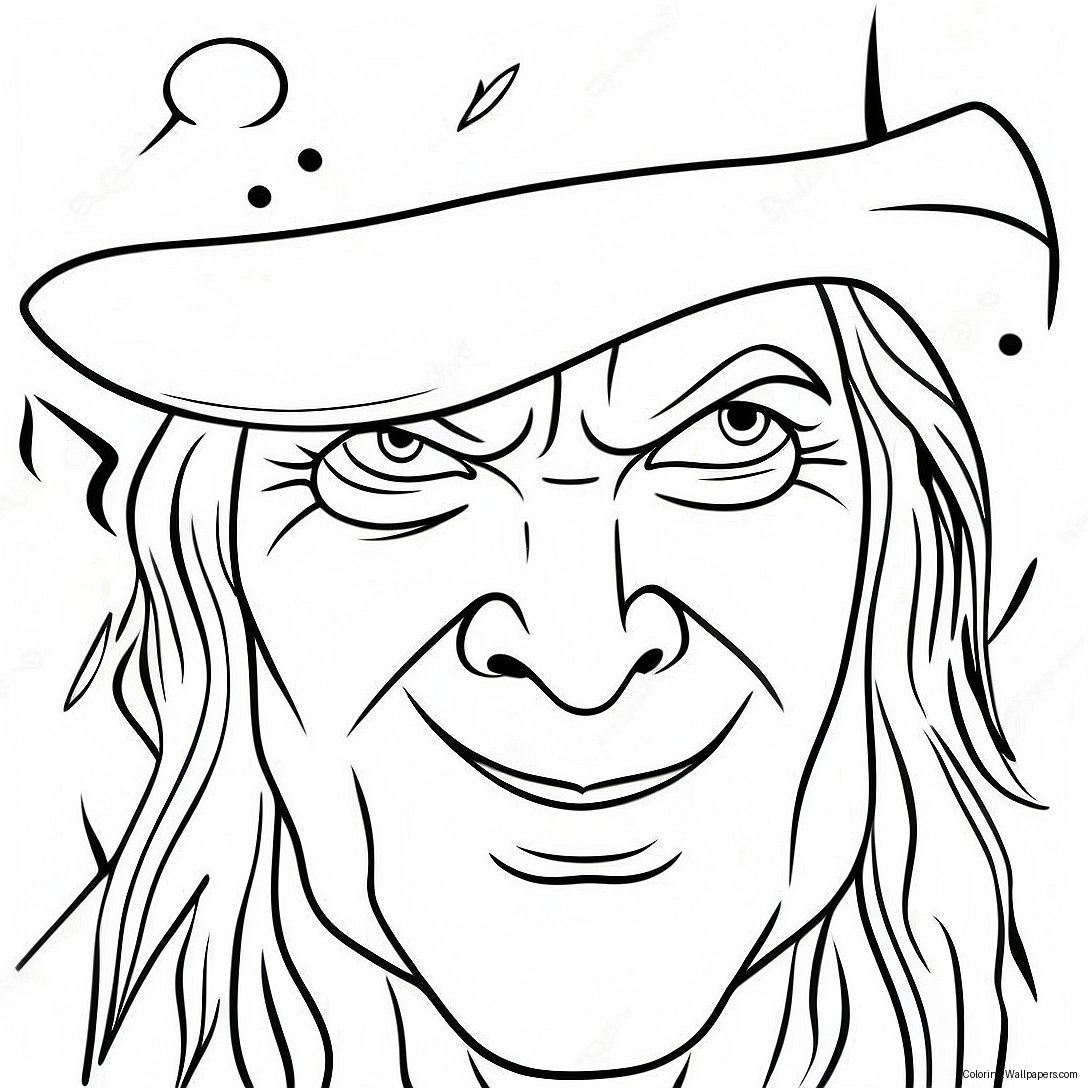 Jeepers Creepers Creepy Eyes Coloring Page 54620