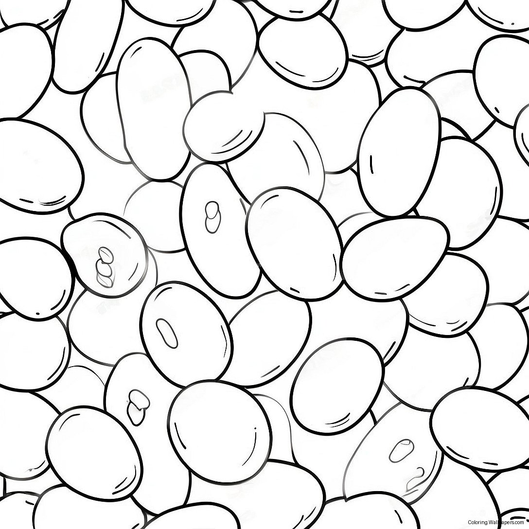 Page À Colorier De Bonbons Gélifiés 53553