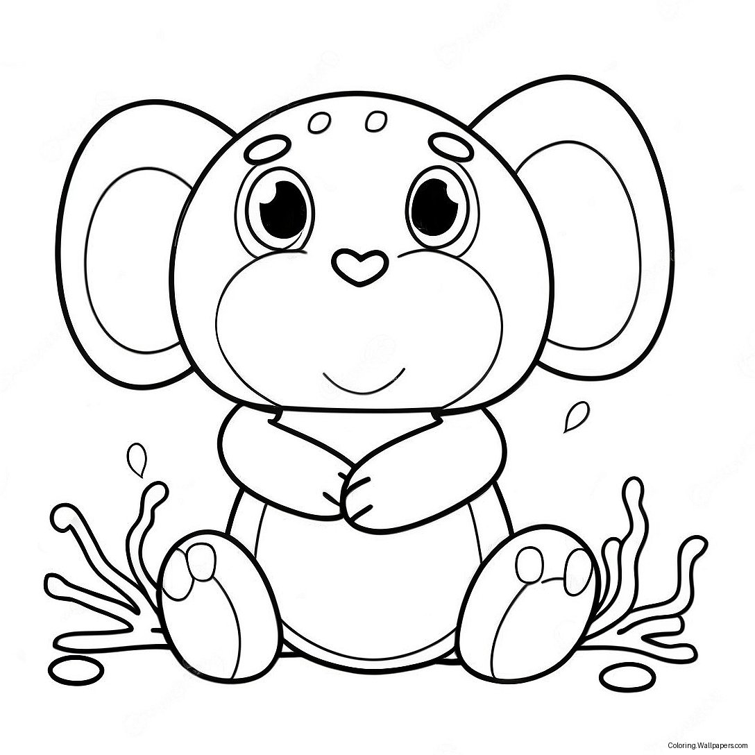 Jellycat Coloring Page 44980