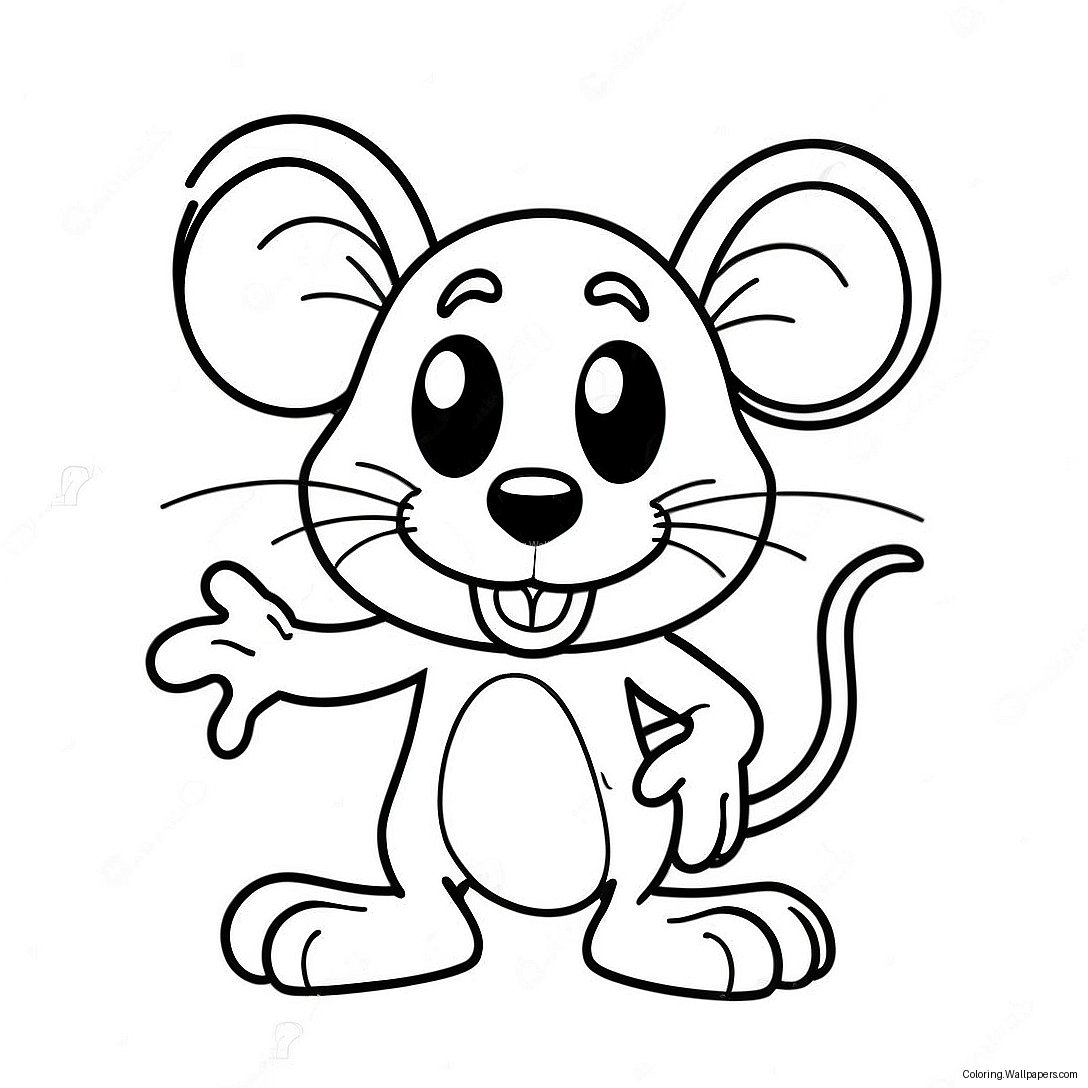 Pagini De Colorat Jerry Mouse 52365