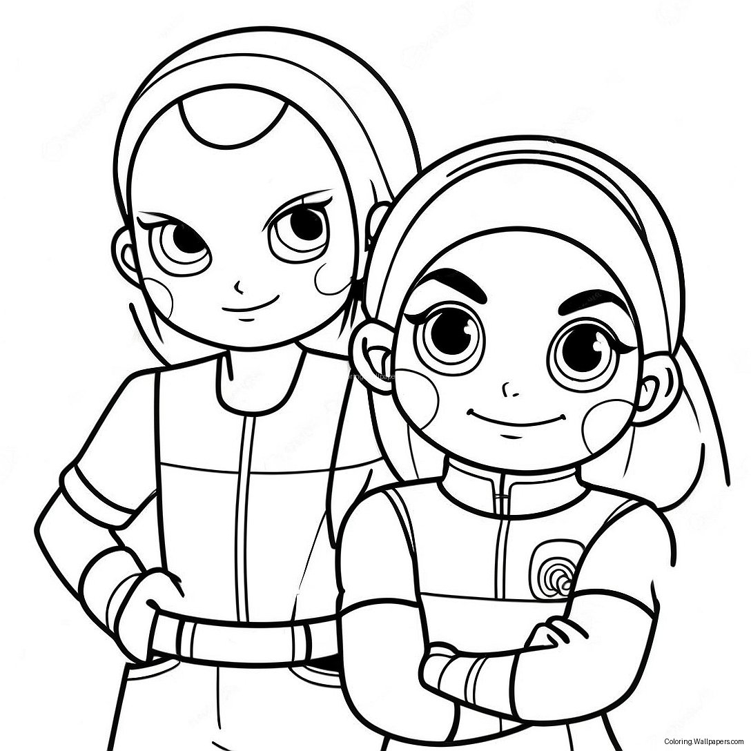 Jessie And James Team Rocket Coloring Page 36567