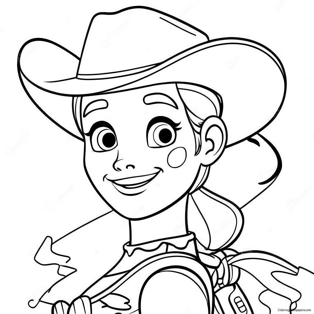 Jessie Toy Story Värityssivu 29046