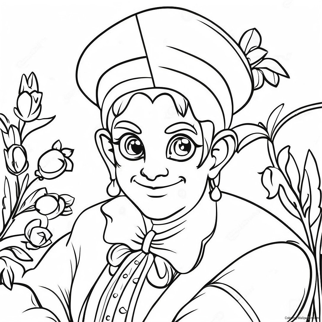 Jester Garten Of Banban Coloring Page 47800