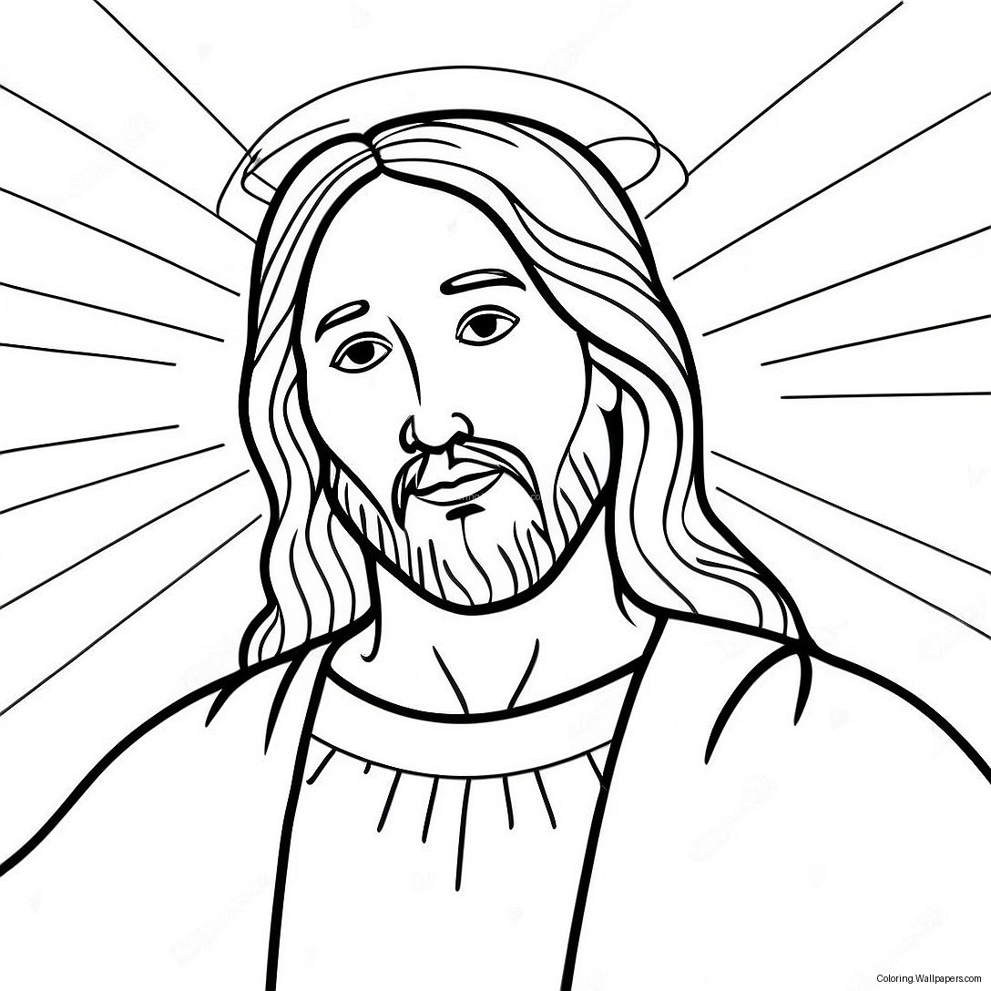 Jesus Loves Me Coloring Page 7891