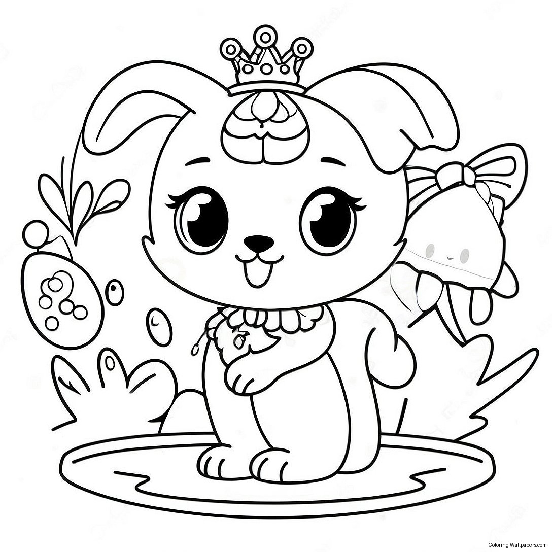 Page À Colorier Jewelpet 40867