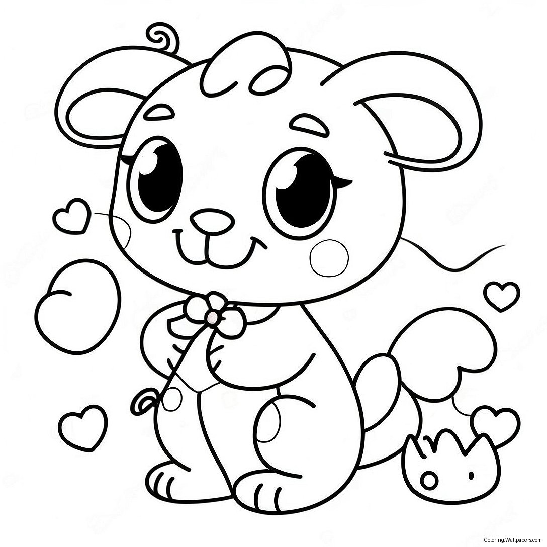 Jewelpet Coloring Page 40868