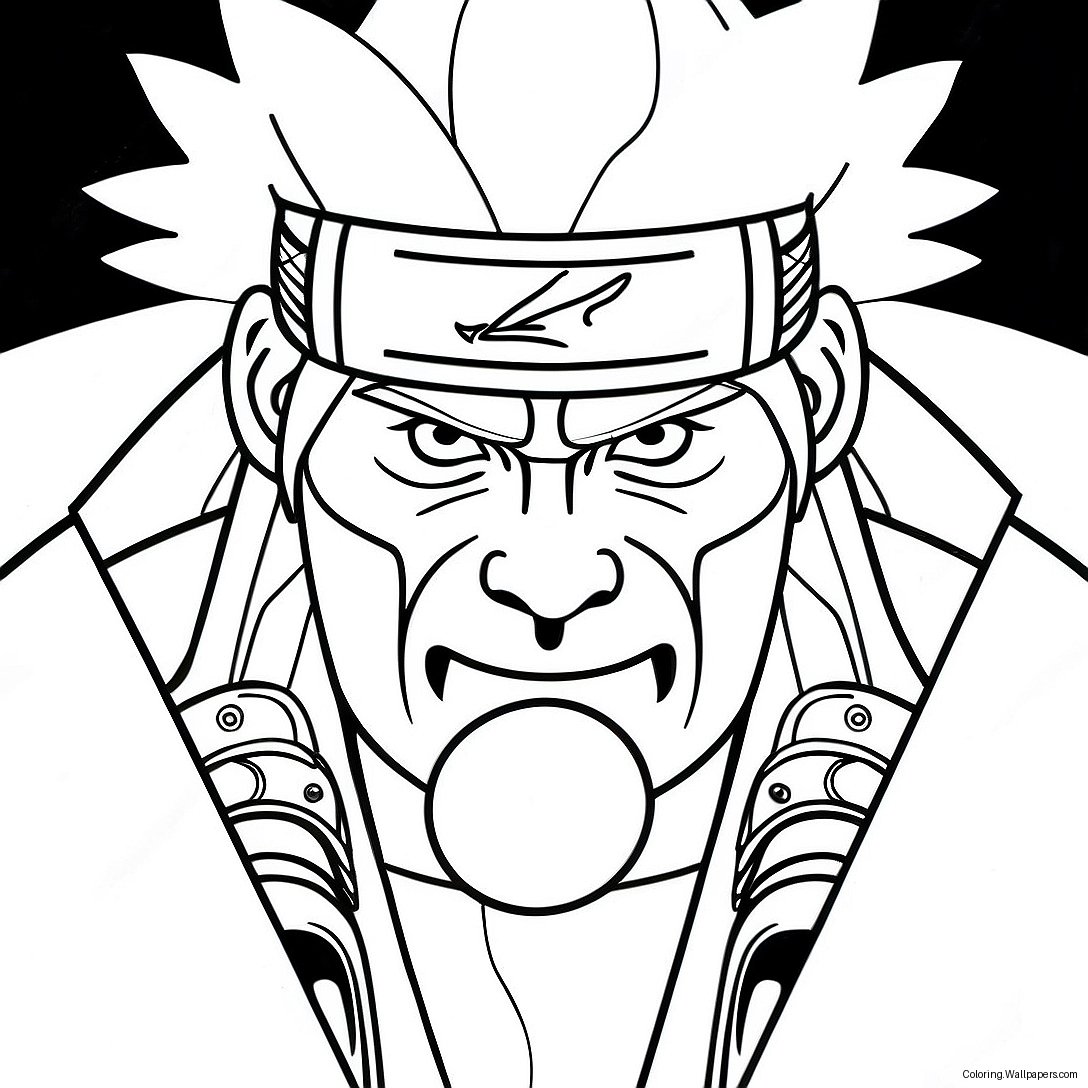 Jiraiya Coloring Page 48614