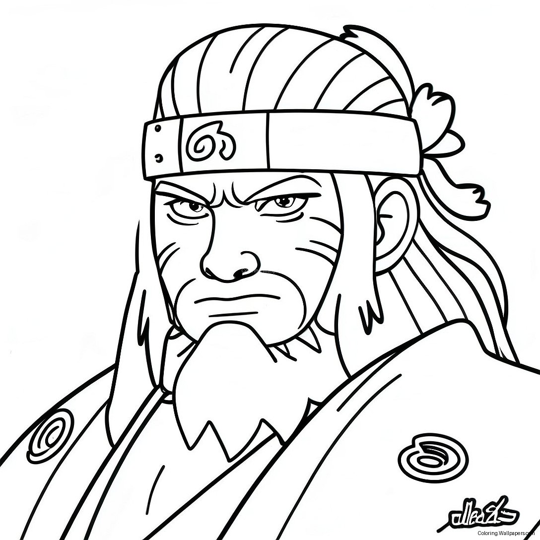 Jiraiya Coloring Page 48615