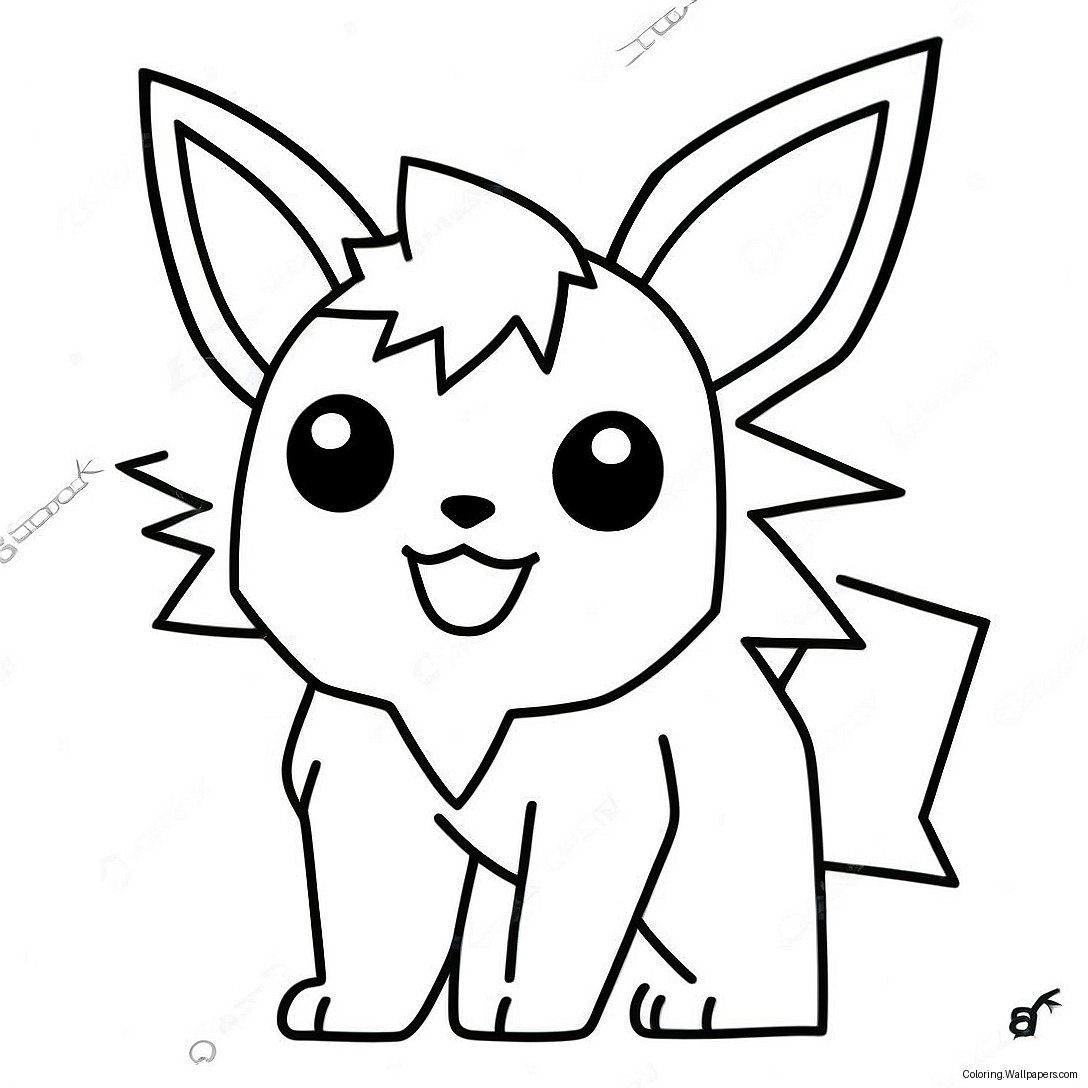 Jolteon Fargeleggingsark 41195