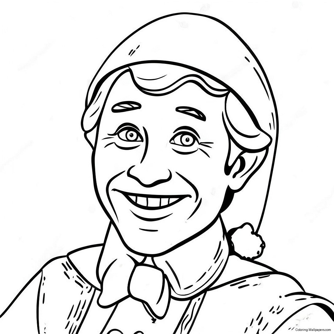 Joyful Buddy The Elf Coloring Page 28902